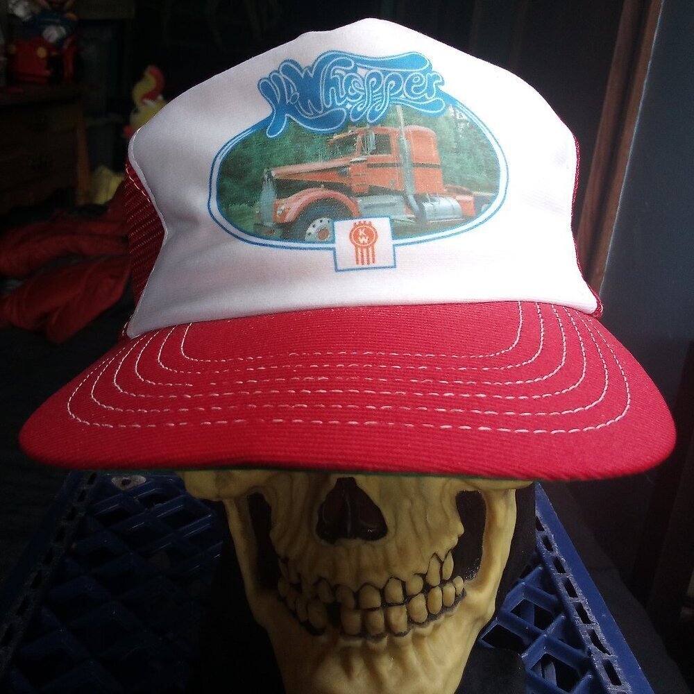 Vintage Kenworth Trucking K. Whopper Snap Trucker Hat Cap